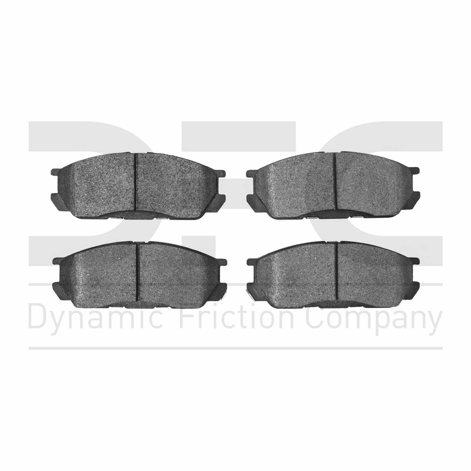 Dynamic Friction Company Disc Brake Pad Set  top view frsport 1551-0552-00