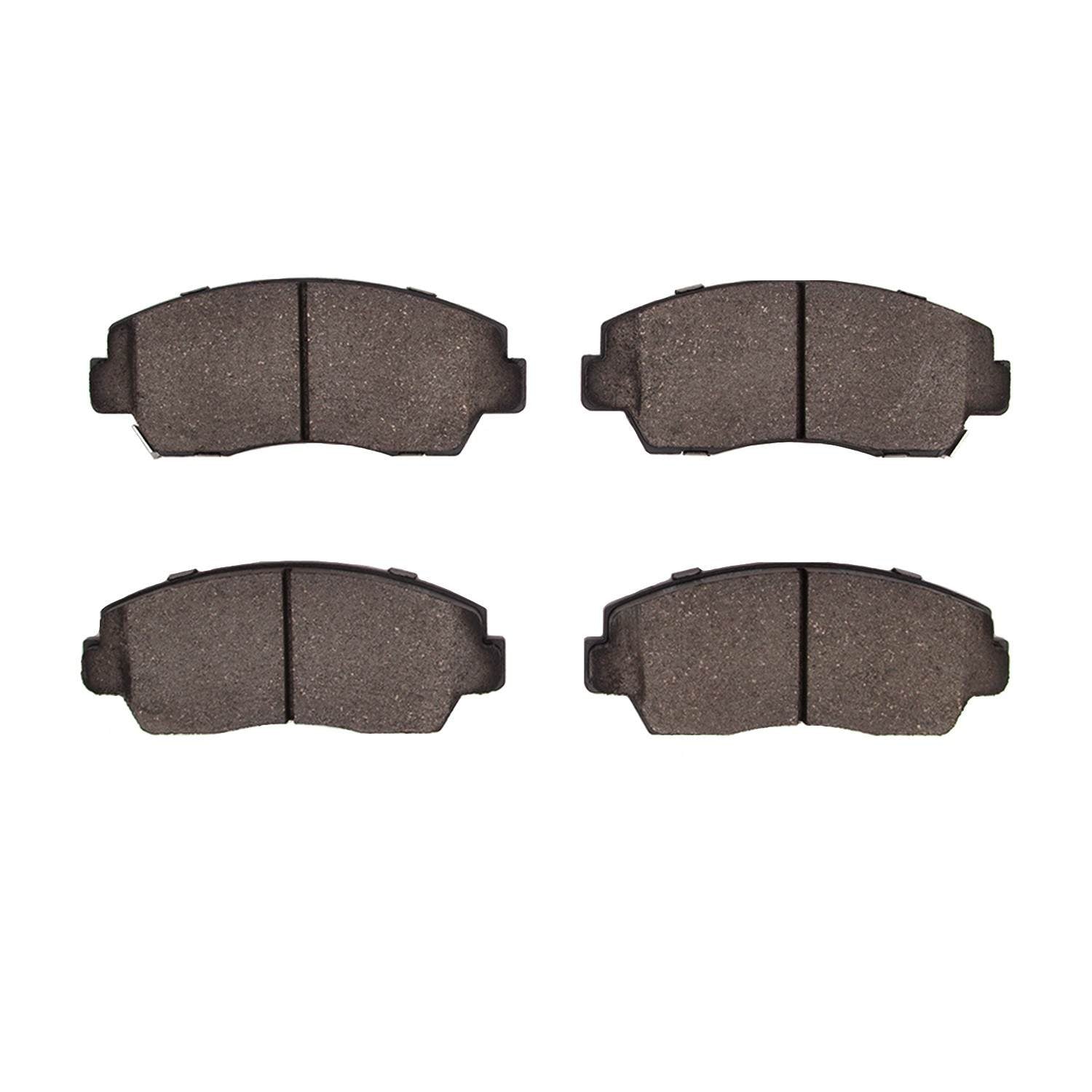 Dynamic Friction Company Disc Brake Pad Set  top view frsport 1551-0574-00