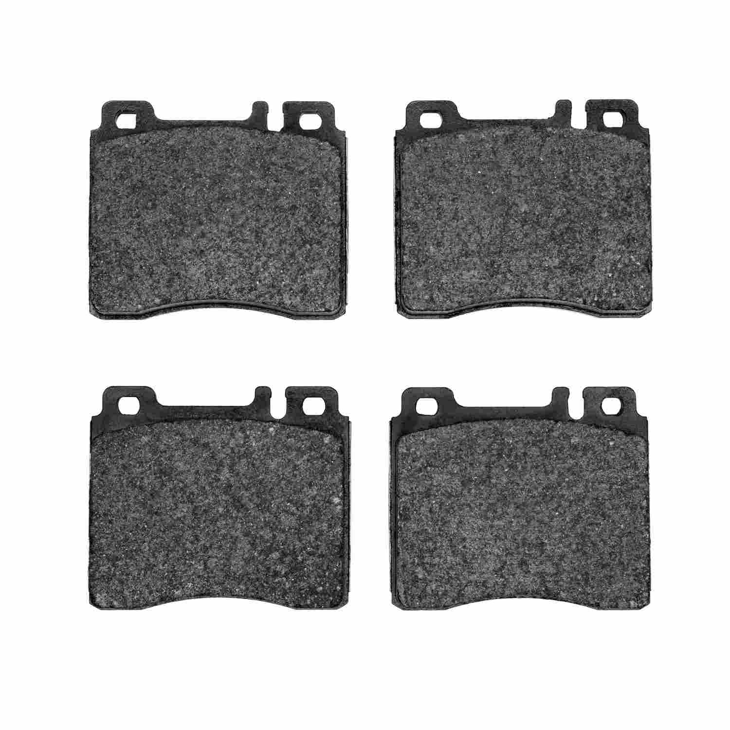 Dynamic Friction Company Disc Brake Pad Set  top view frsport 1551-0577-00