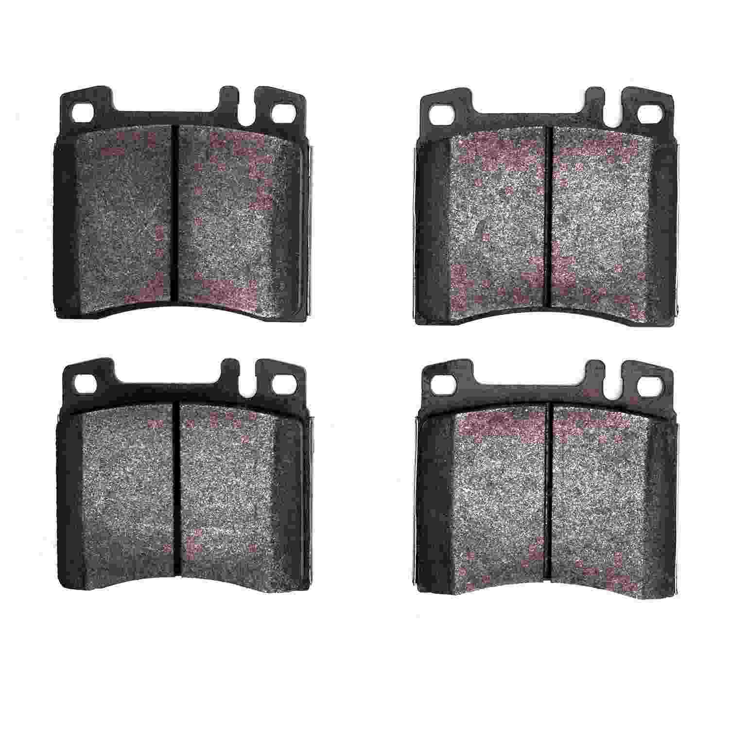 Dynamic Friction Company Disc Brake Pad Set  top view frsport 1551-0578-00