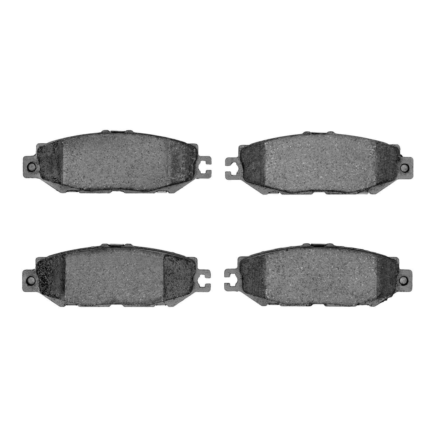 Dynamic Friction Company Disc Brake Pad Set  top view frsport 1551-0613-00