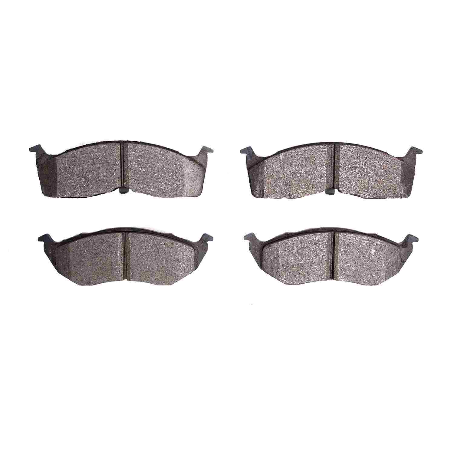 Dynamic Friction Company Disc Brake Pad Set  top view frsport 1551-0642-00