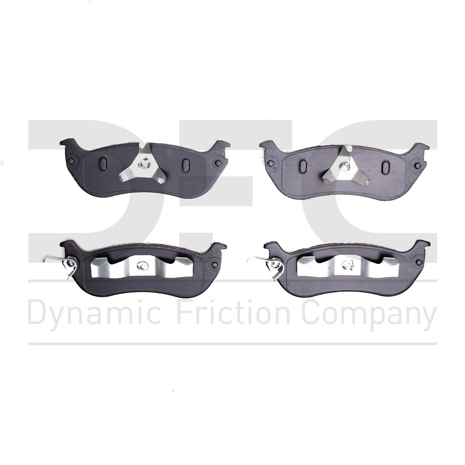 dynamic friction company disc brake pad set  frsport 1551-0674-00