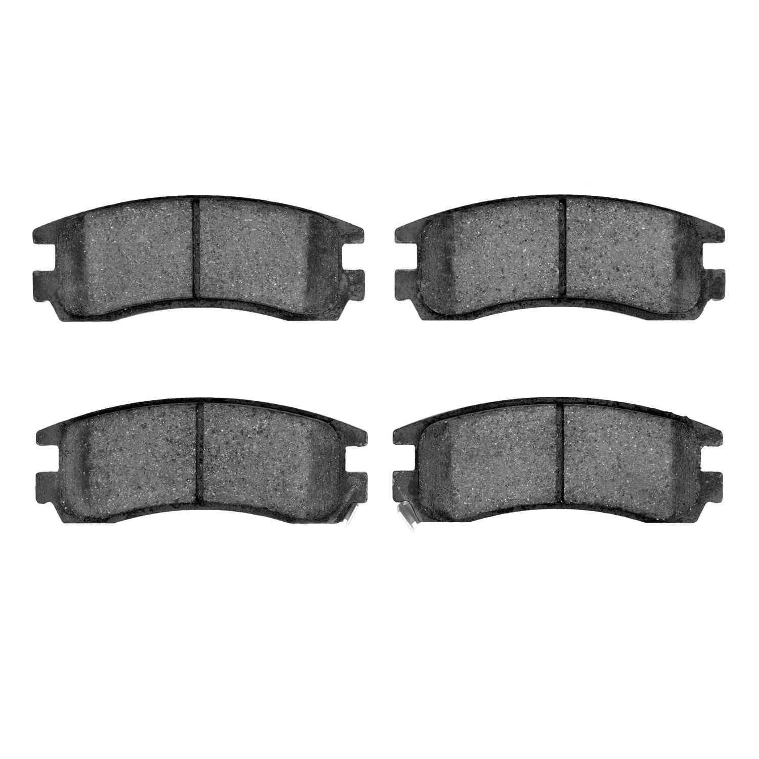 Dynamic Friction Company Disc Brake Pad Set  top view frsport 1551-0698-00