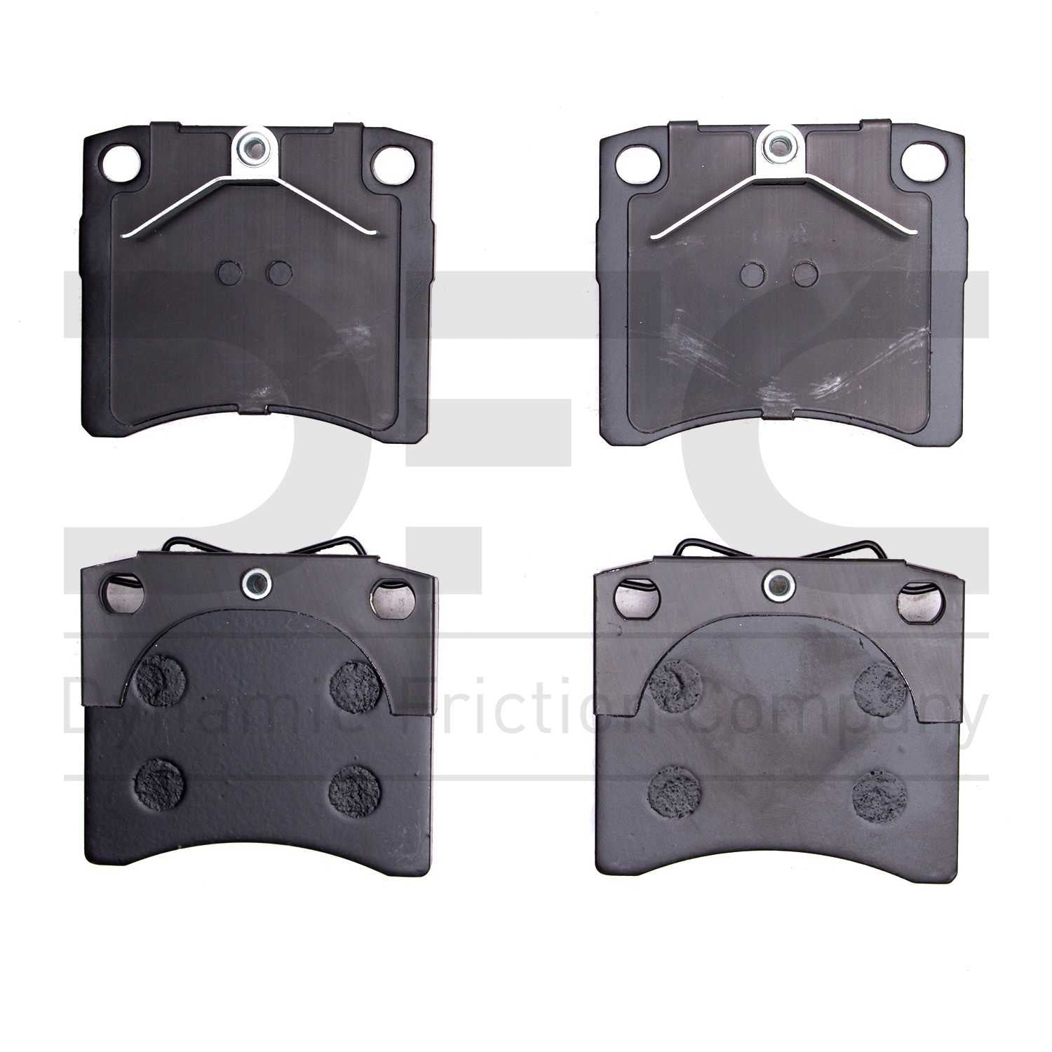 dynamic friction company disc brake pad set  frsport 1551-0703-00