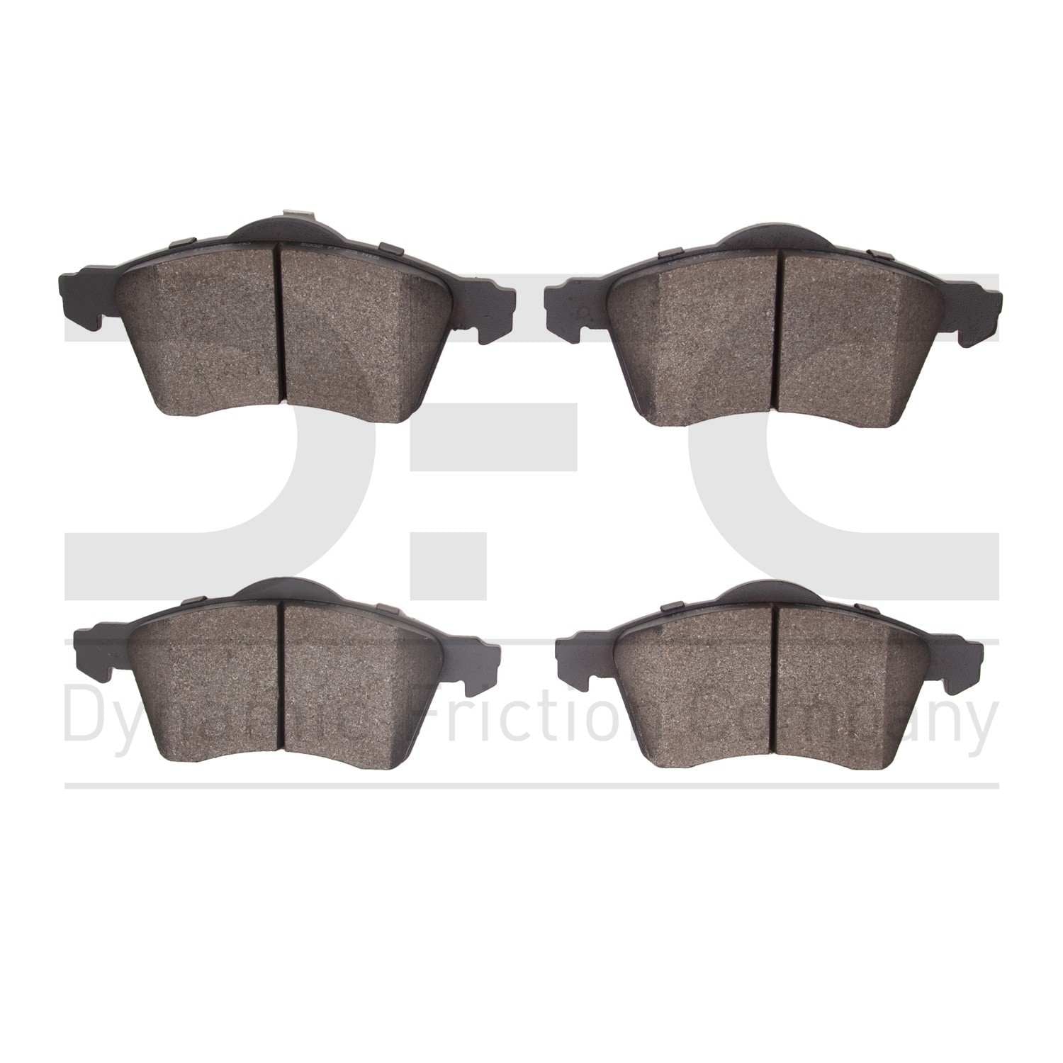 dynamic friction company disc brake pad set  frsport 1551-0705-00