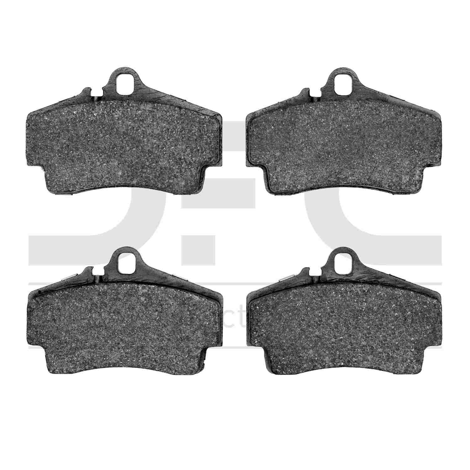 Dynamic Friction Company Disc Brake Pad Set  top view frsport 1551-0738-00