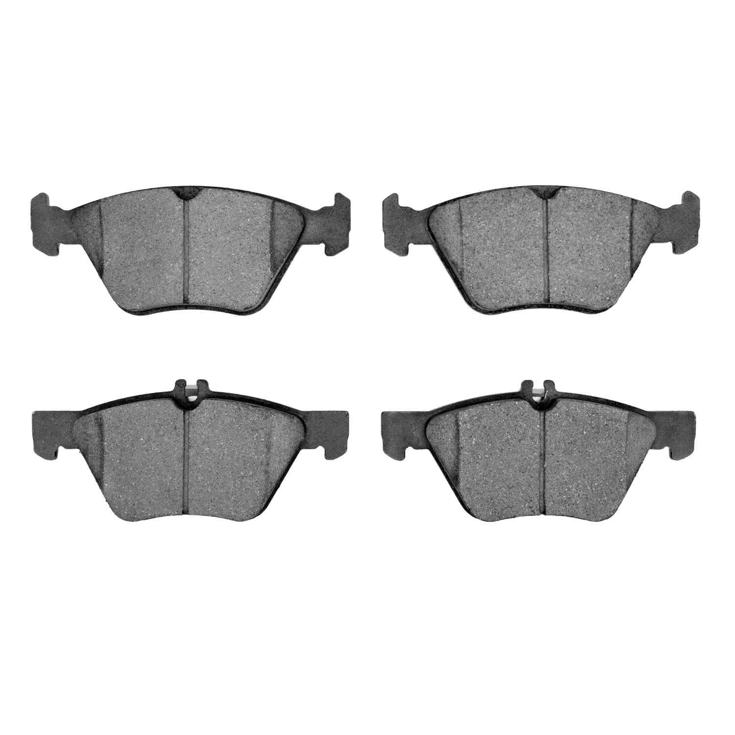 Dynamic Friction Company Disc Brake Pad Set  top view frsport 1551-0740-00