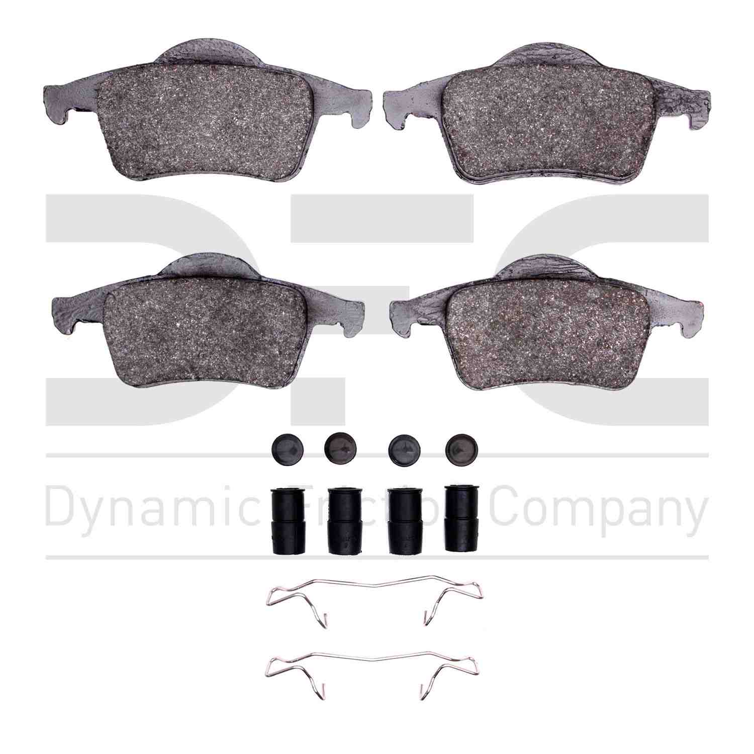 dynamic friction company disc brake pad set  frsport 1551-0795-01