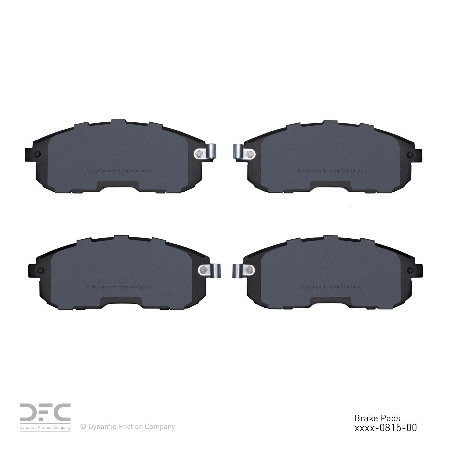 dynamic friction company disc brake pad set  frsport 1551-0815-00