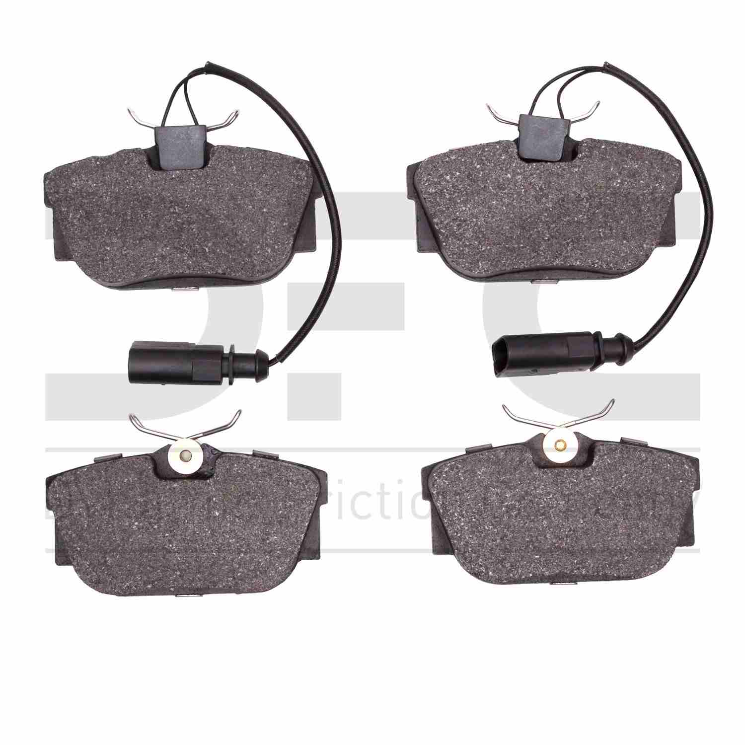 dynamic friction company disc brake pad set  frsport 1551-0877-20