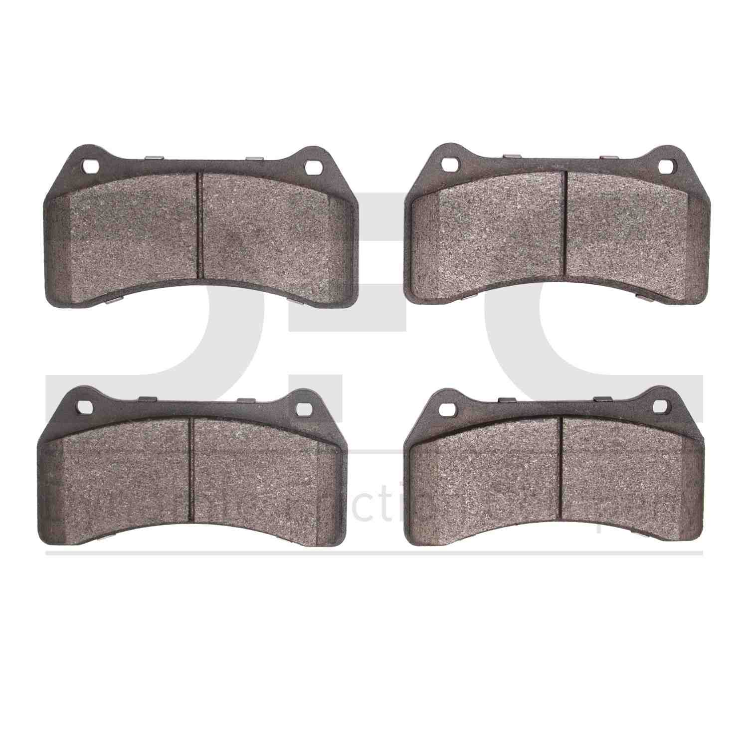 Dynamic Friction Company Disc Brake Pad Set  top view frsport 1551-0938-00