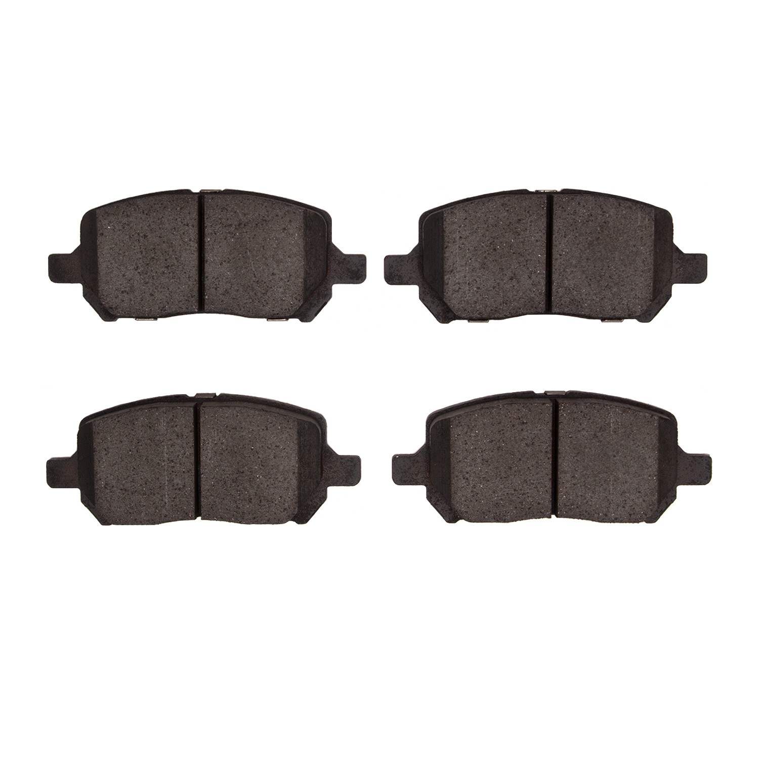 Dynamic Friction Company Disc Brake Pad Set  top view frsport 1551-0956-00