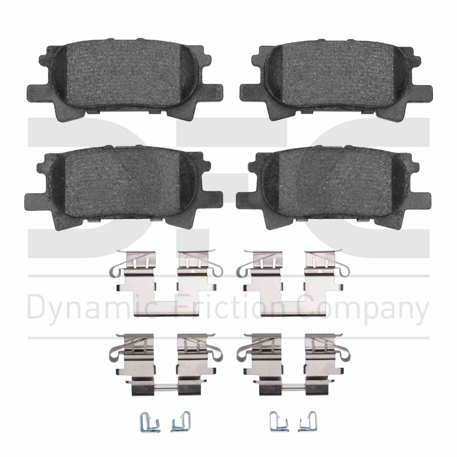 dynamic friction company disc brake pad set  frsport 1551-0996-01