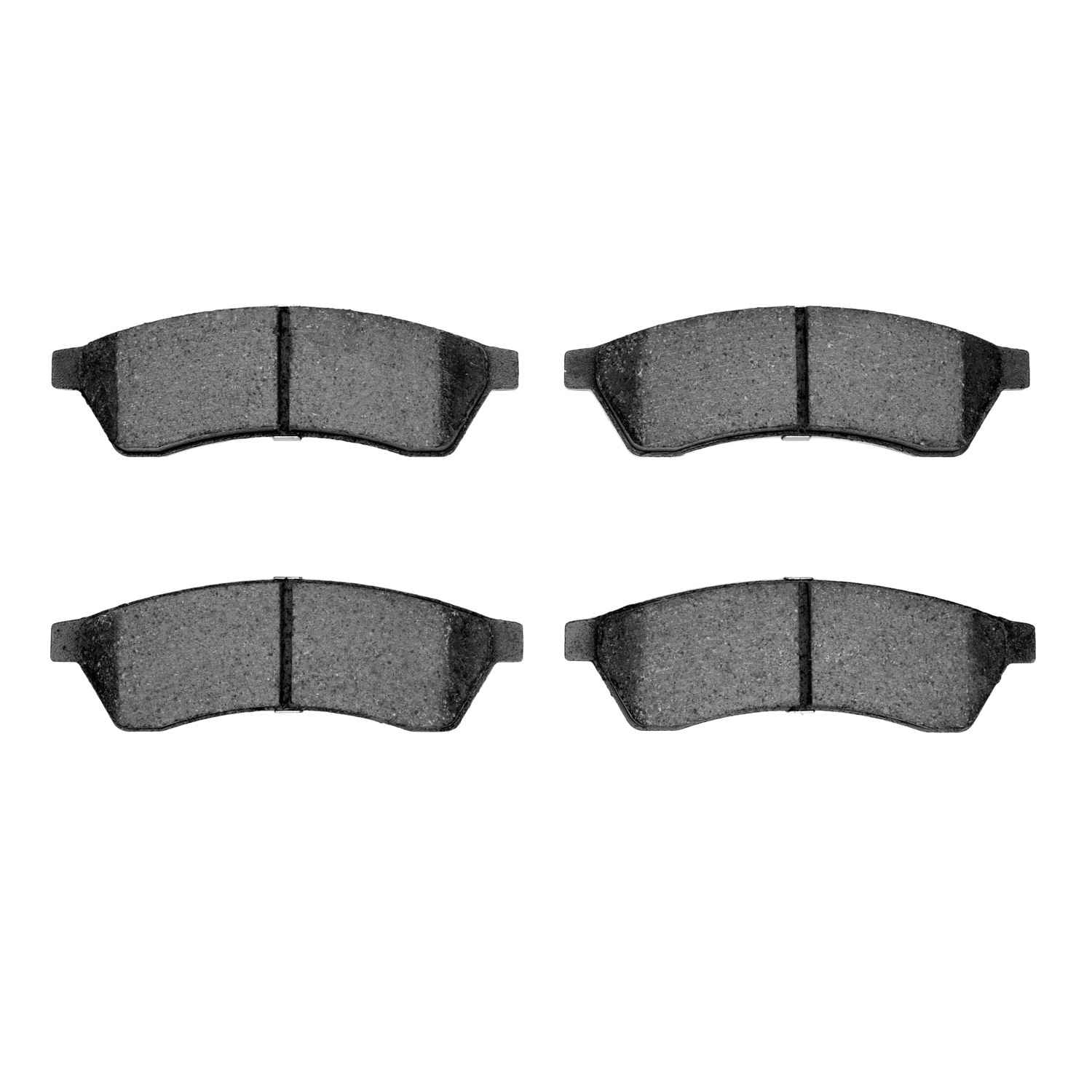 Dynamic Friction Company Disc Brake Pad Set  top view frsport 1551-1030-00