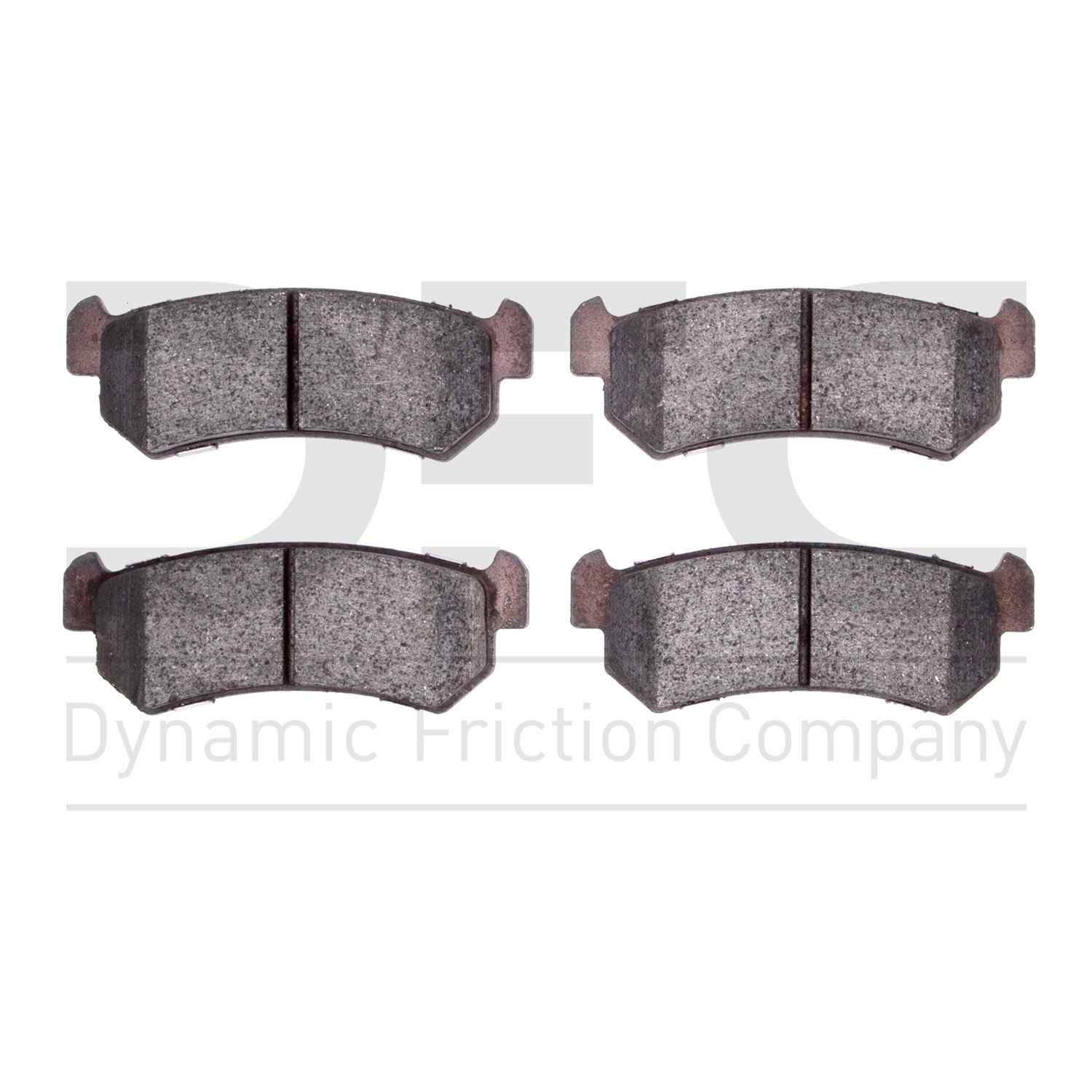 dynamic friction company disc brake pad set  frsport 1551-1036-00