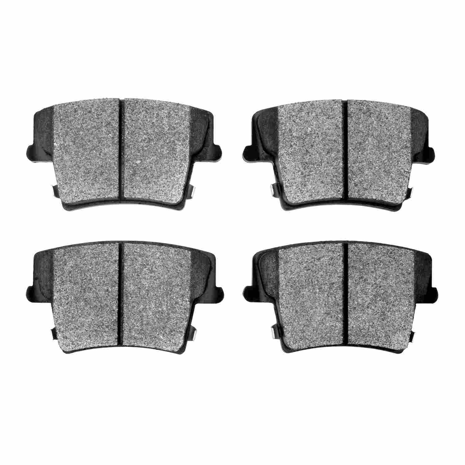 Dynamic Friction Company Disc Brake Pad Set  top view frsport 1551-1057-00