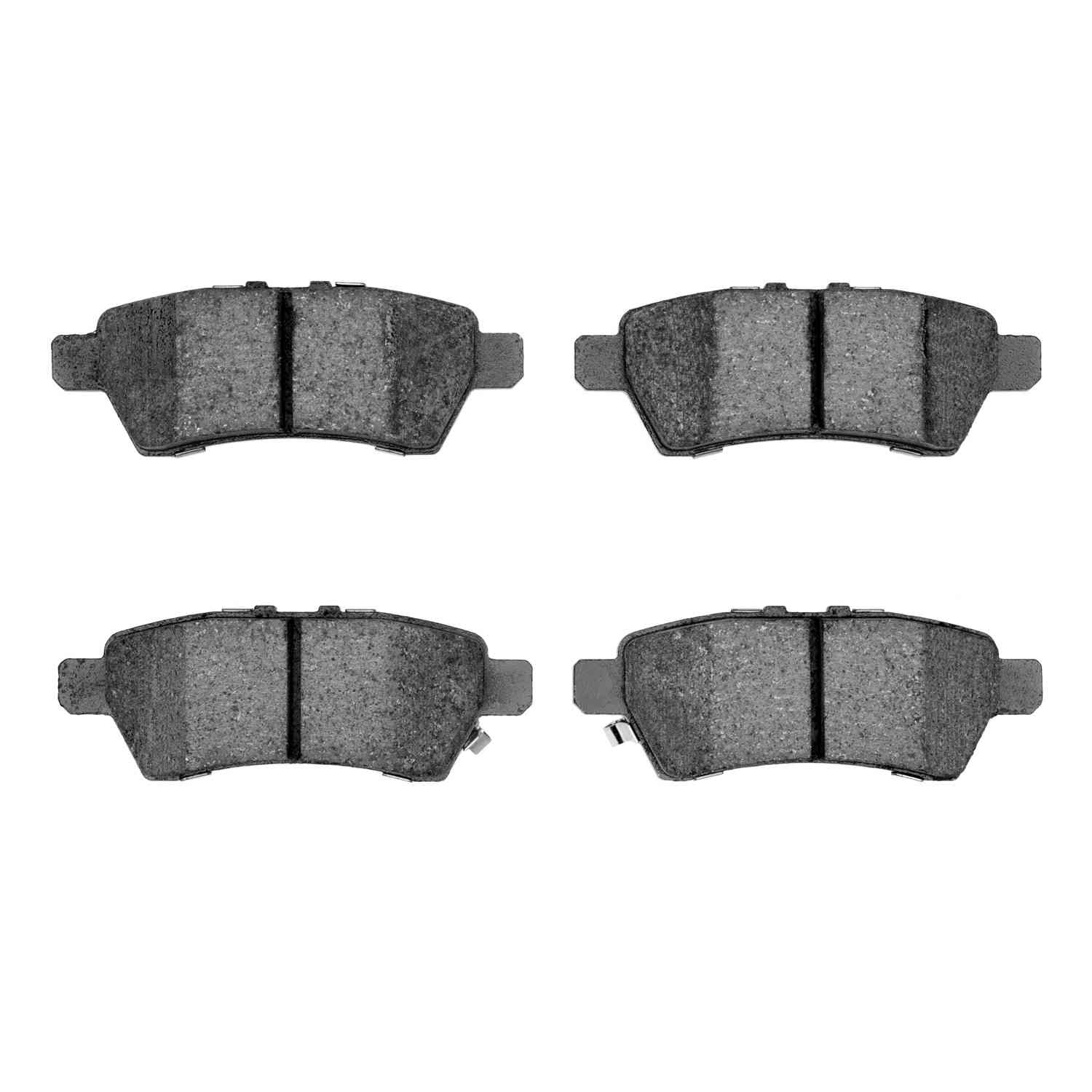 Dynamic Friction Company Disc Brake Pad Set  top view frsport 1551-1101-00