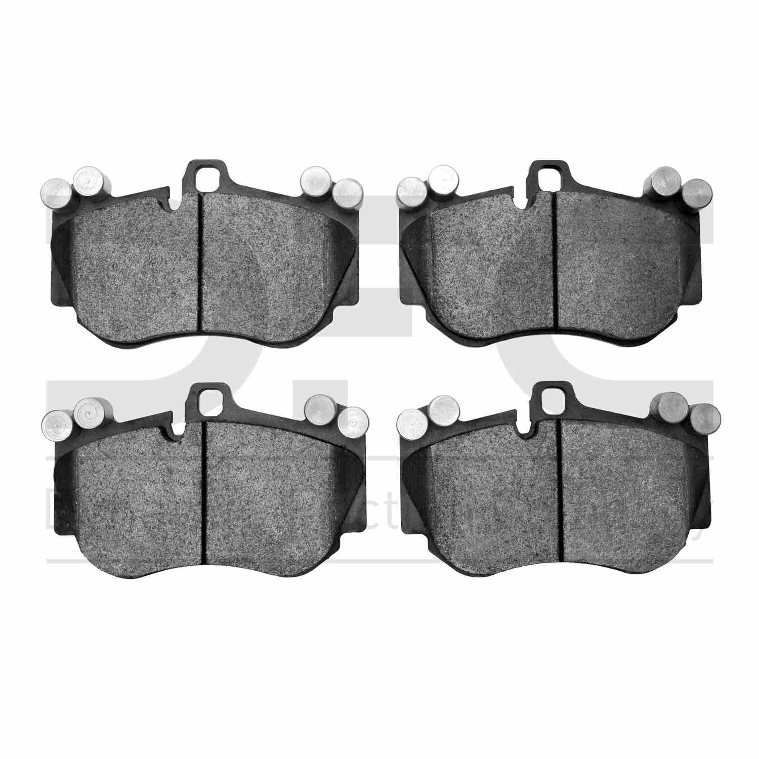 Dynamic Friction Company Disc Brake Pad Set  top view frsport 1551-1130-00