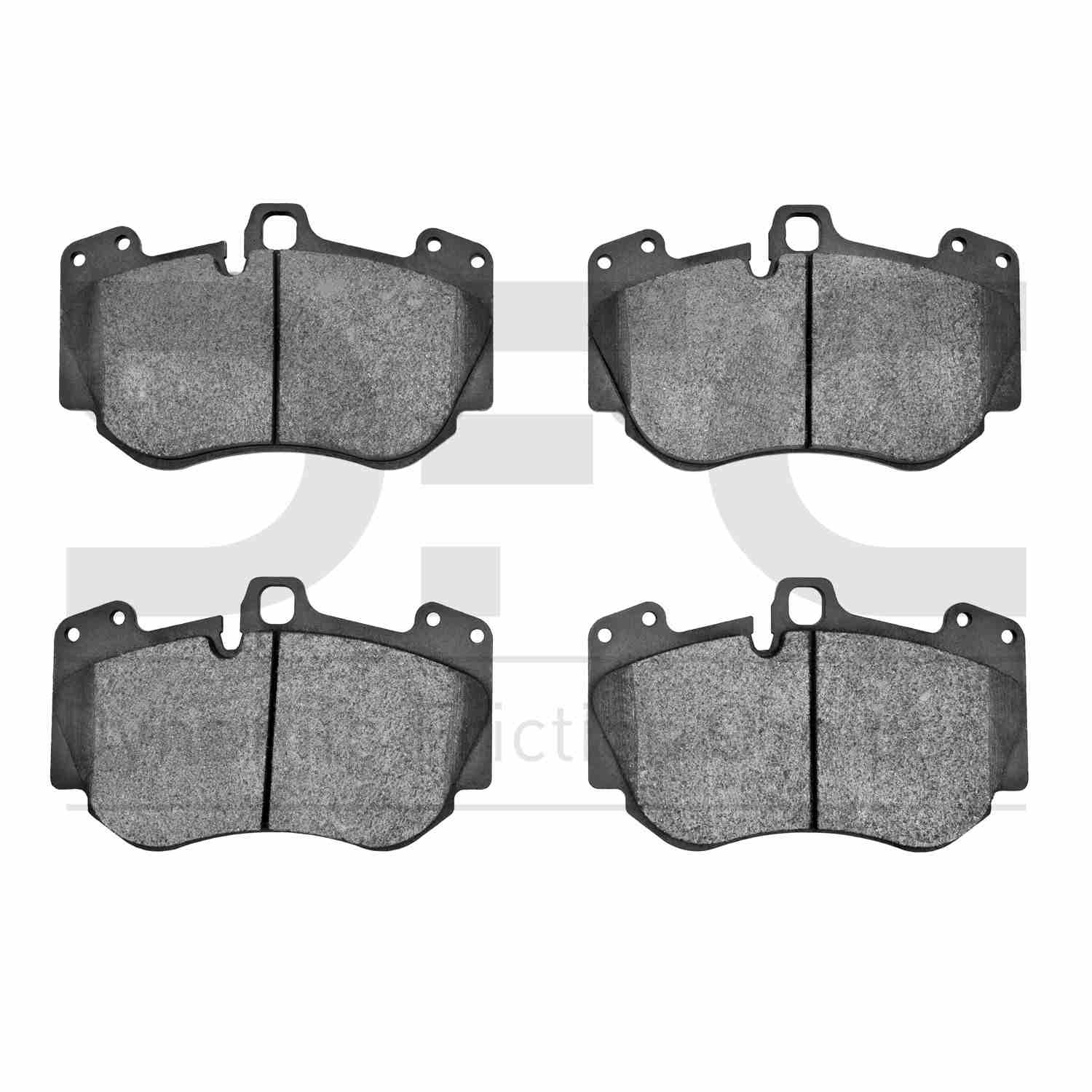 Dynamic Friction Company Disc Brake Pad Set  top view frsport 1551-1130-10