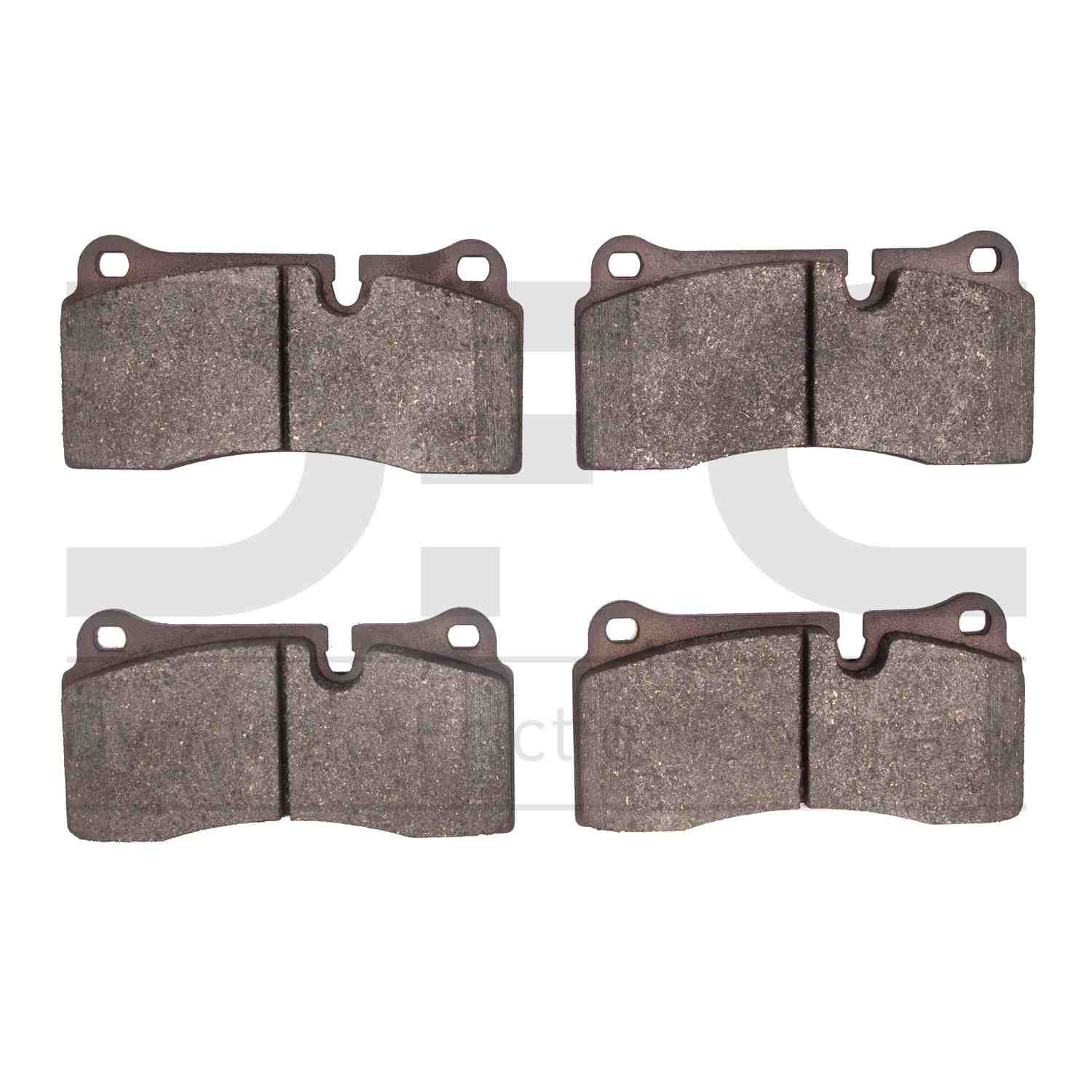 Dynamic Friction Company Disc Brake Pad Set  top view frsport 1551-1155-20