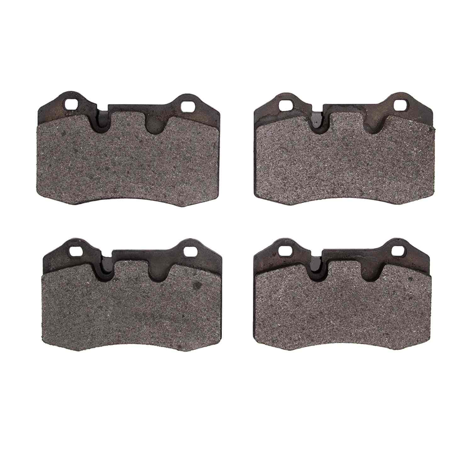 Dynamic Friction Company Disc Brake Pad Set  top view frsport 1551-1166-00