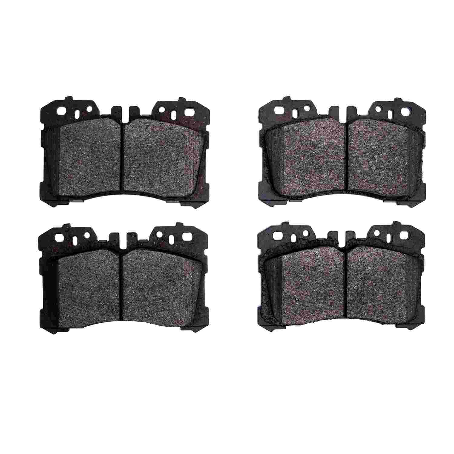 Dynamic Friction Company Disc Brake Pad Set  top view frsport 1551-1282-00