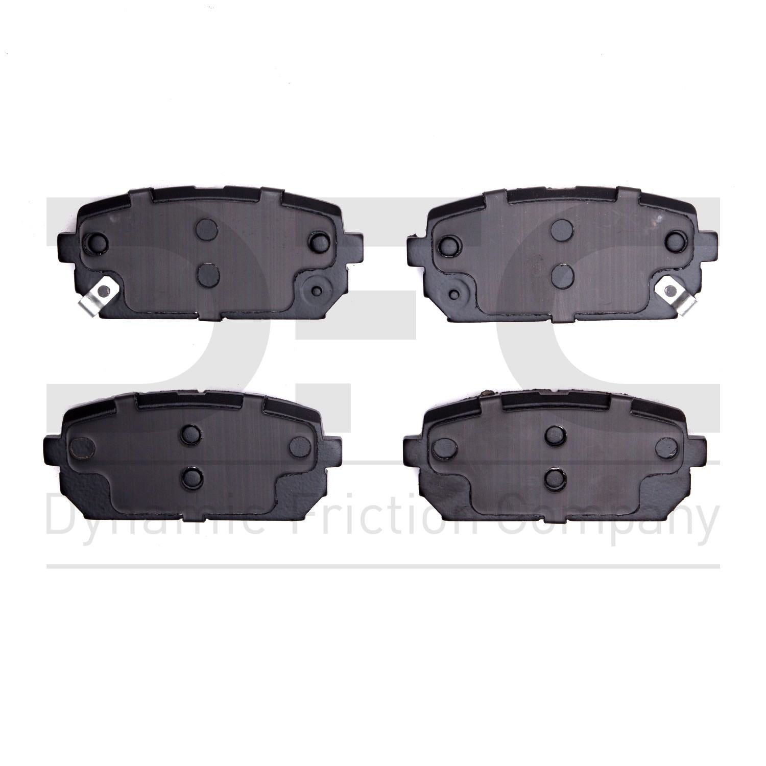 dynamic friction company disc brake pad set  frsport 1551-1296-00