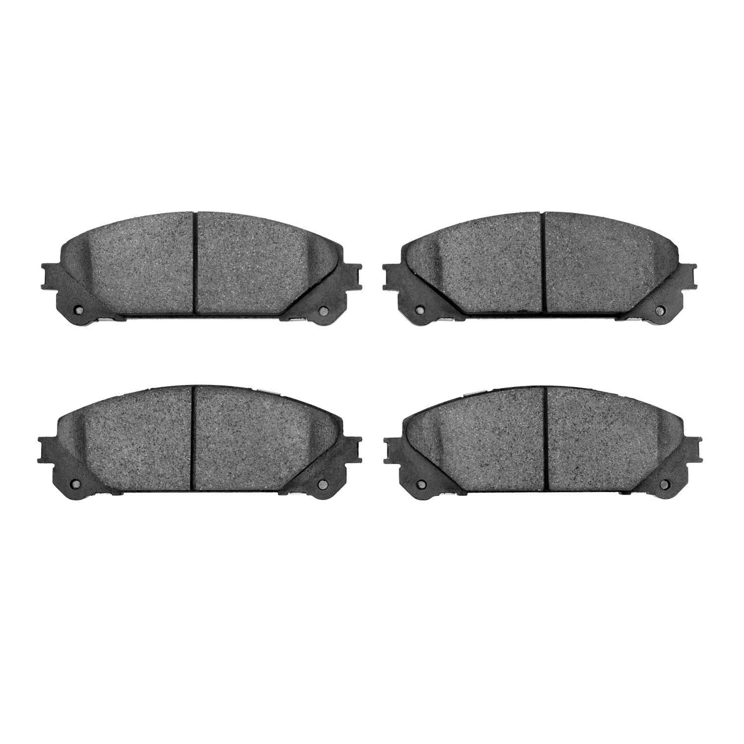 Dynamic Friction Company Disc Brake Pad Set  top view frsport 1551-1324-00