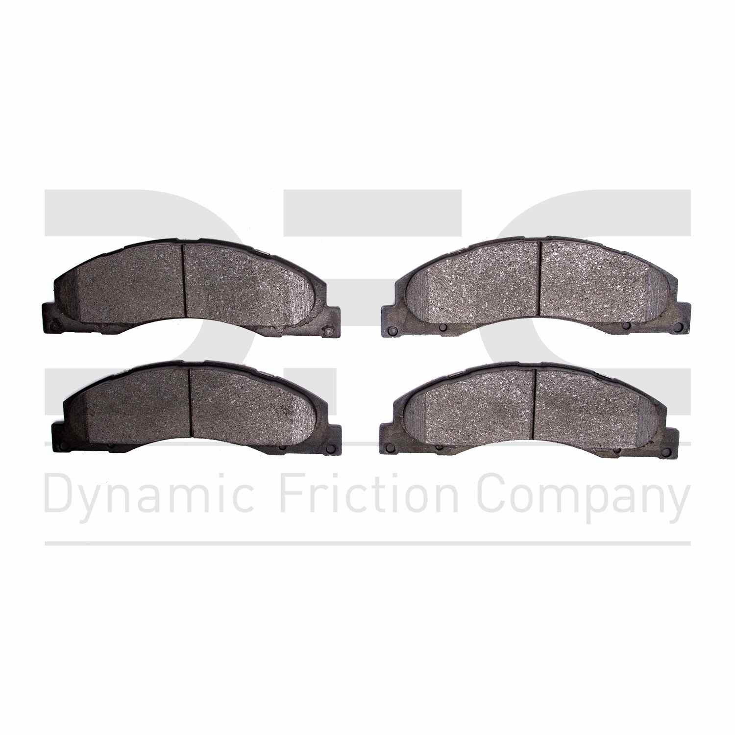 Dynamic Friction Company Disc Brake Pad Set  top view frsport 1551-1328-00