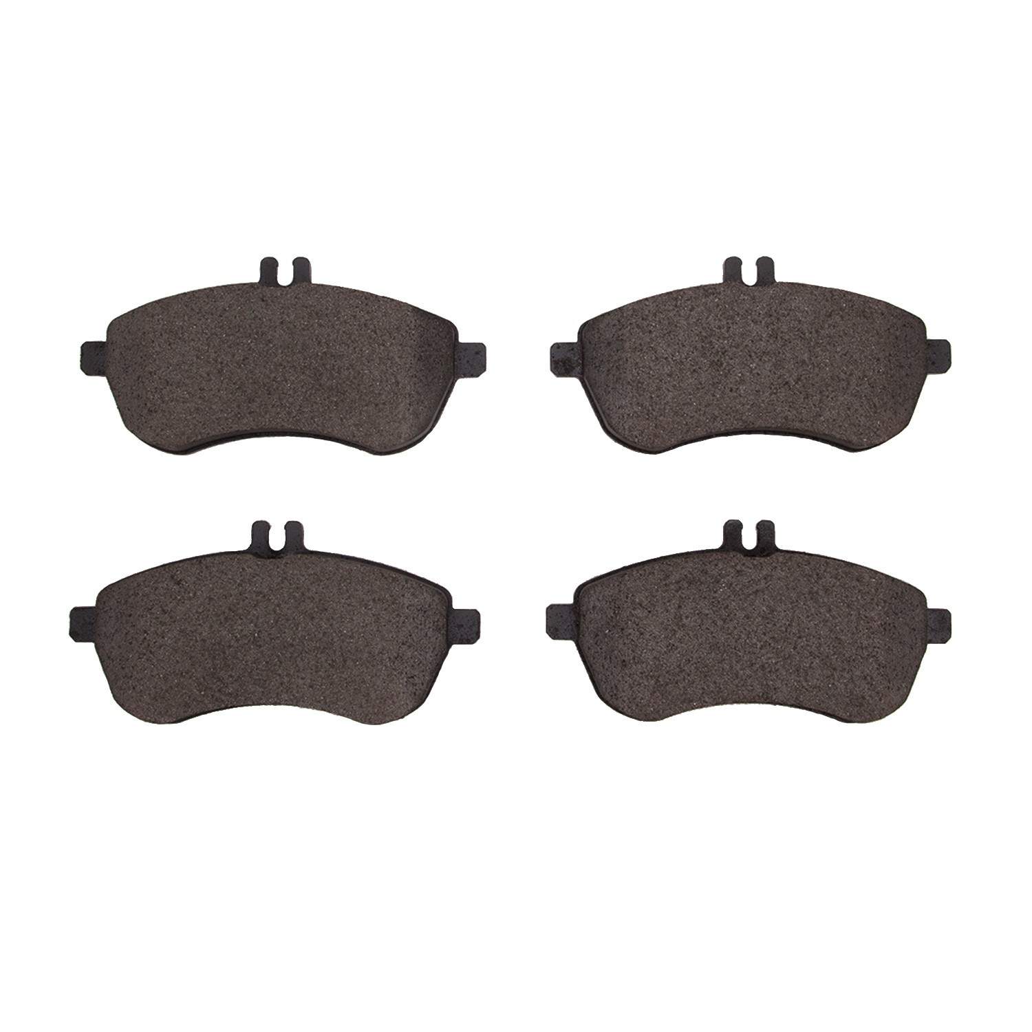 Dynamic Friction Company Disc Brake Pad Set  top view frsport 1551-1340-00