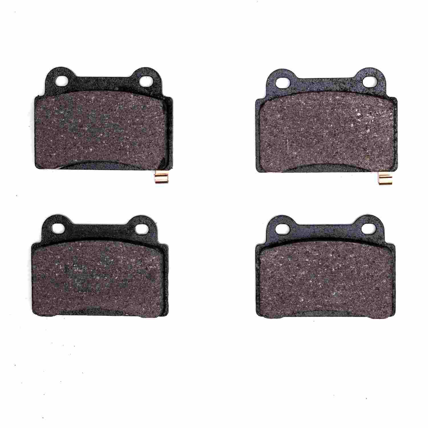 Dynamic Friction Company Disc Brake Pad Set  top view frsport 1551-1368-00