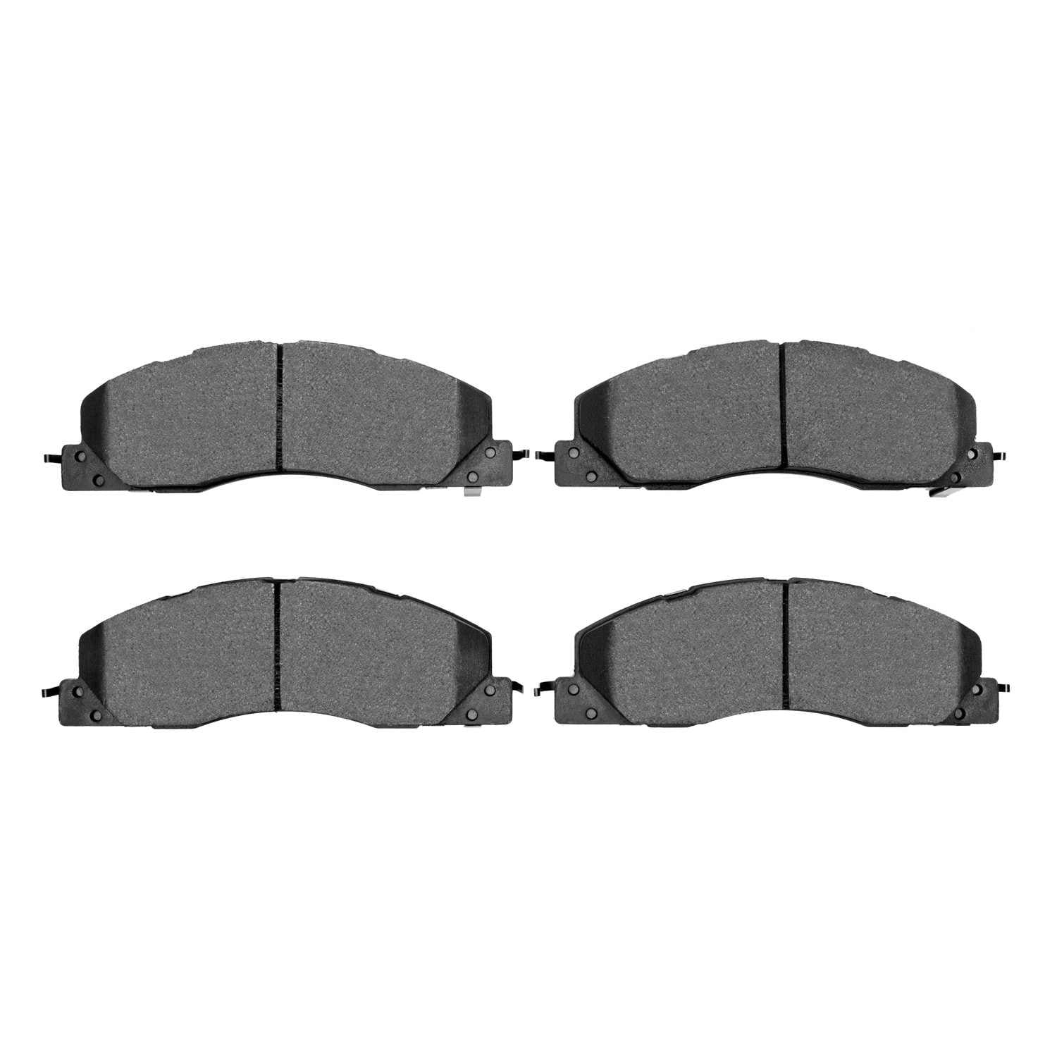 Dynamic Friction Company Disc Brake Pad Set  top view frsport 1551-1399-00