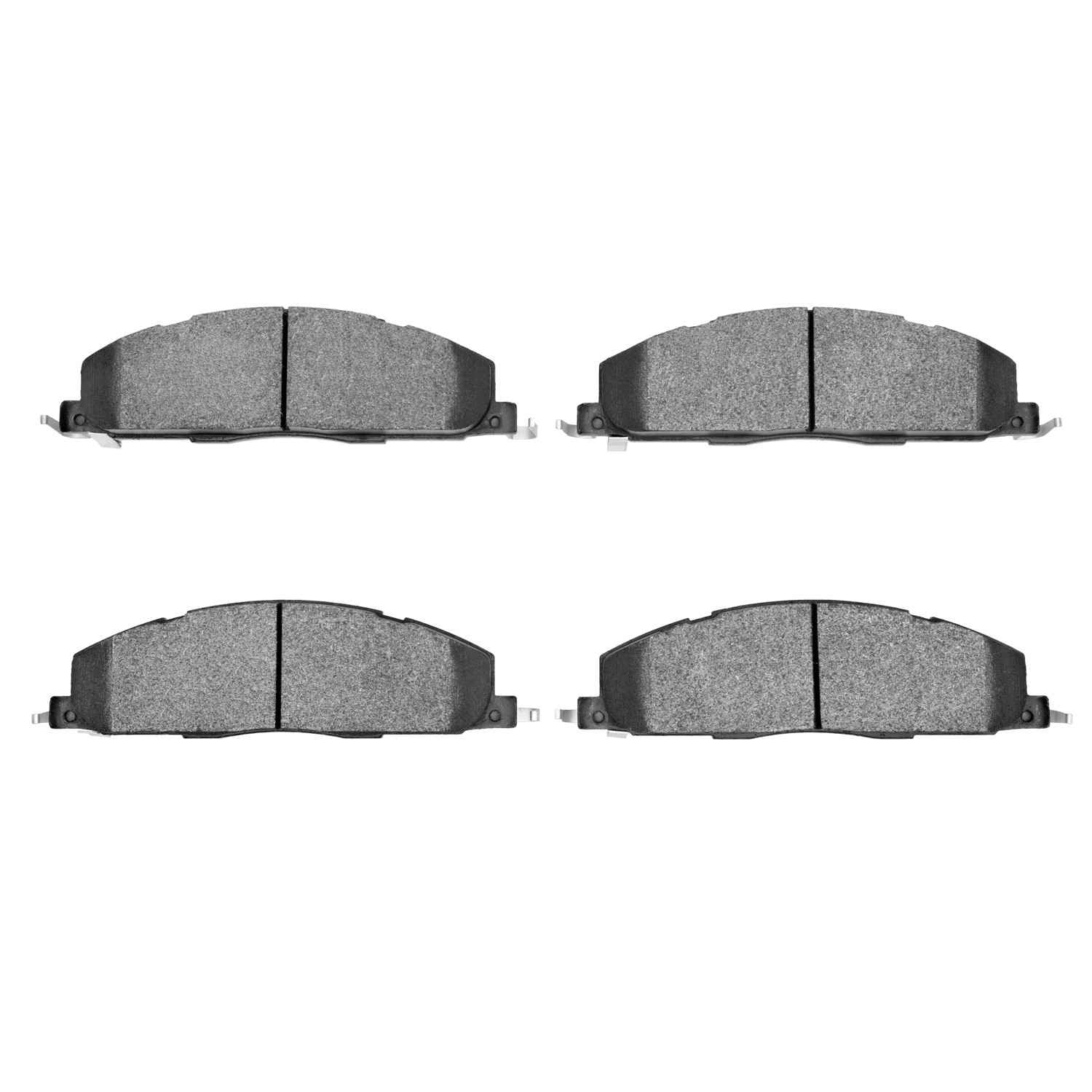 Dynamic Friction Company Disc Brake Pad Set  top view frsport 1551-1400-00