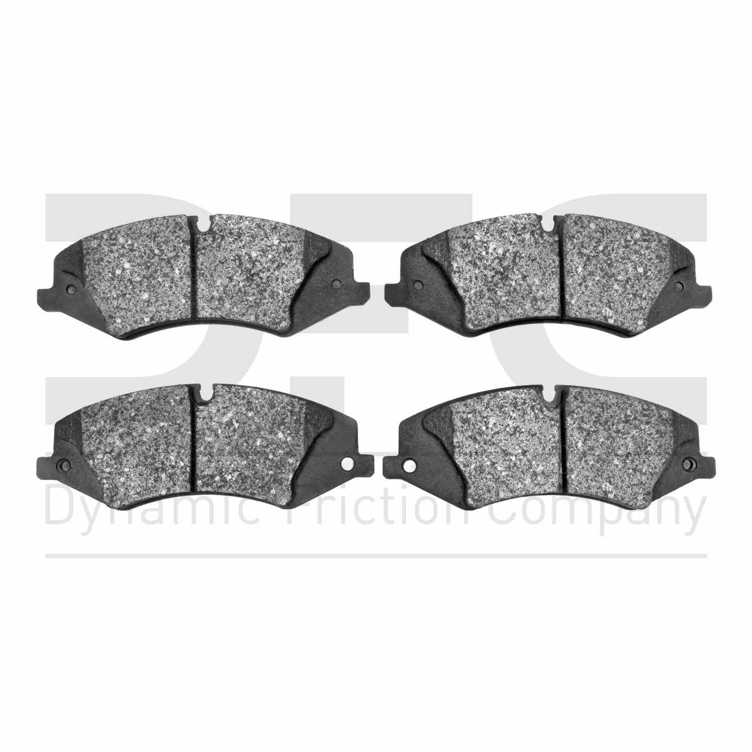 Dynamic Friction Company Disc Brake Pad Set  top view frsport 1551-1479-00