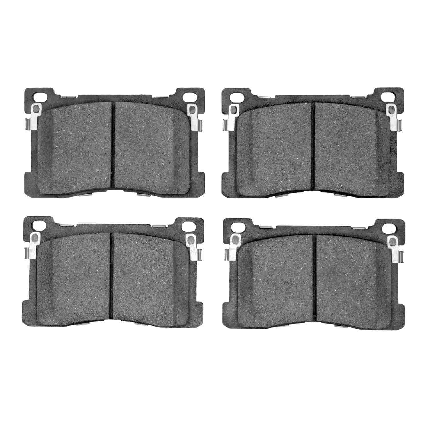 Dynamic Friction Company Disc Brake Pad Set  top view frsport 1551-1576-00