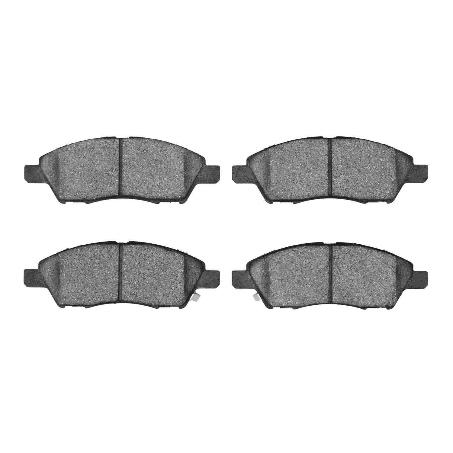 Dynamic Friction Company Disc Brake Pad Set  top view frsport 1551-1592-00