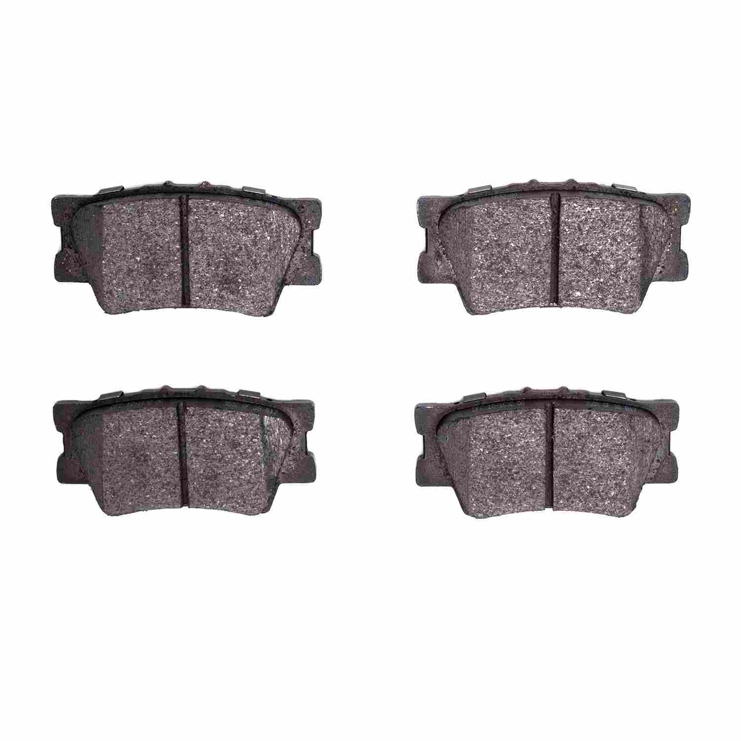 Dynamic Friction Company Disc Brake Pad Set  top view frsport 1551-1632-00