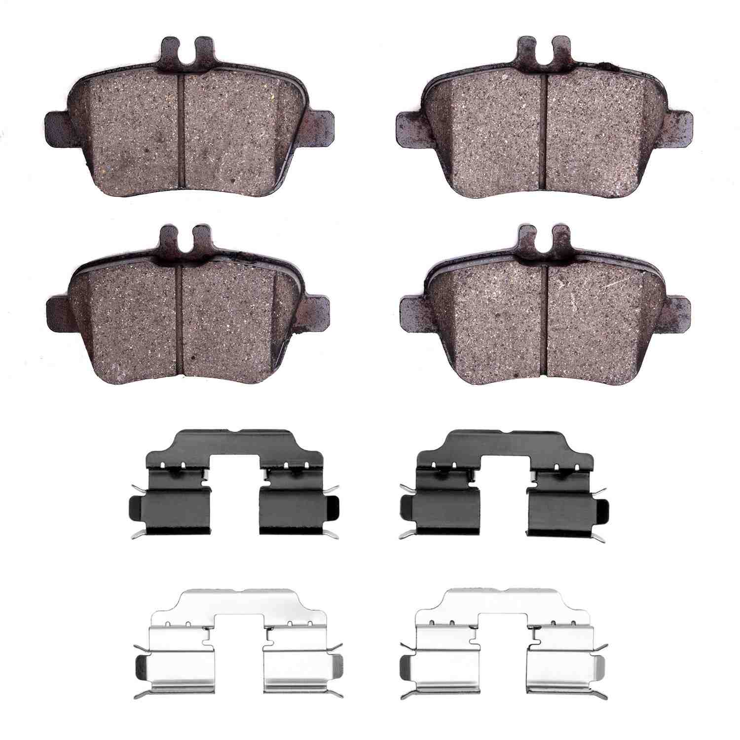 Dynamic Friction Company Disc Brake Pad Set  top view frsport 1551-1646-02