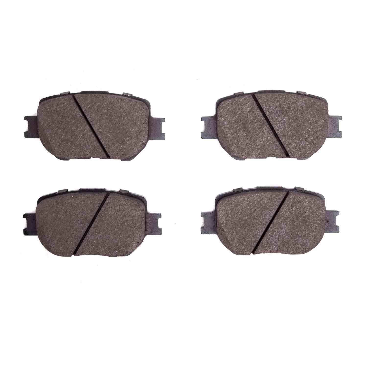 Dynamic Friction Company Disc Brake Pad Set  top view frsport 1551-1733-00