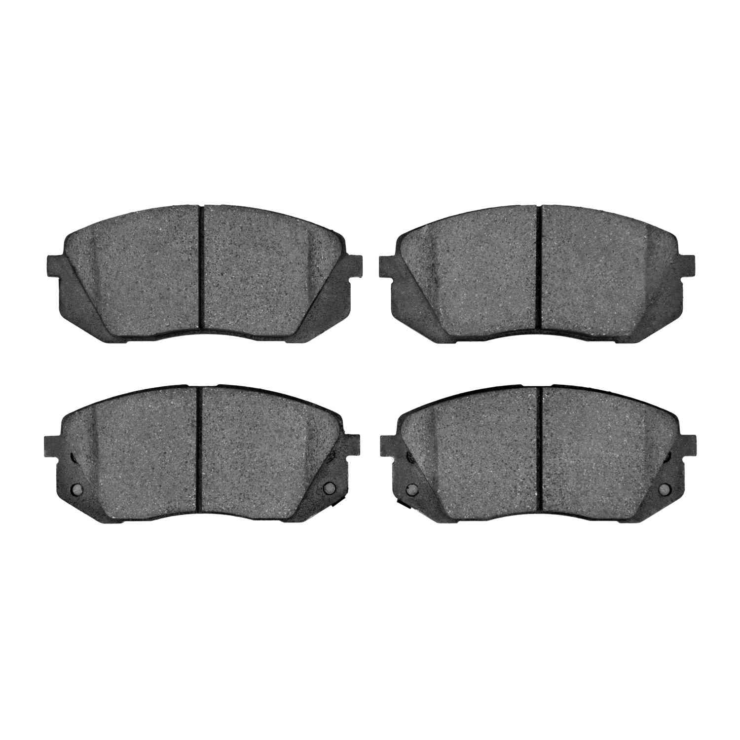 Dynamic Friction Company Disc Brake Pad Set  top view frsport 1551-1855-00