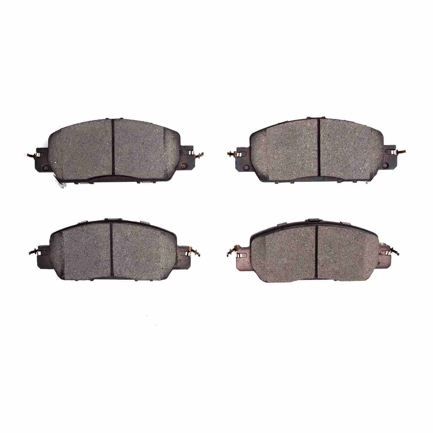 Dynamic Friction Company Disc Brake Pad Set  top view frsport 1551-1860-00