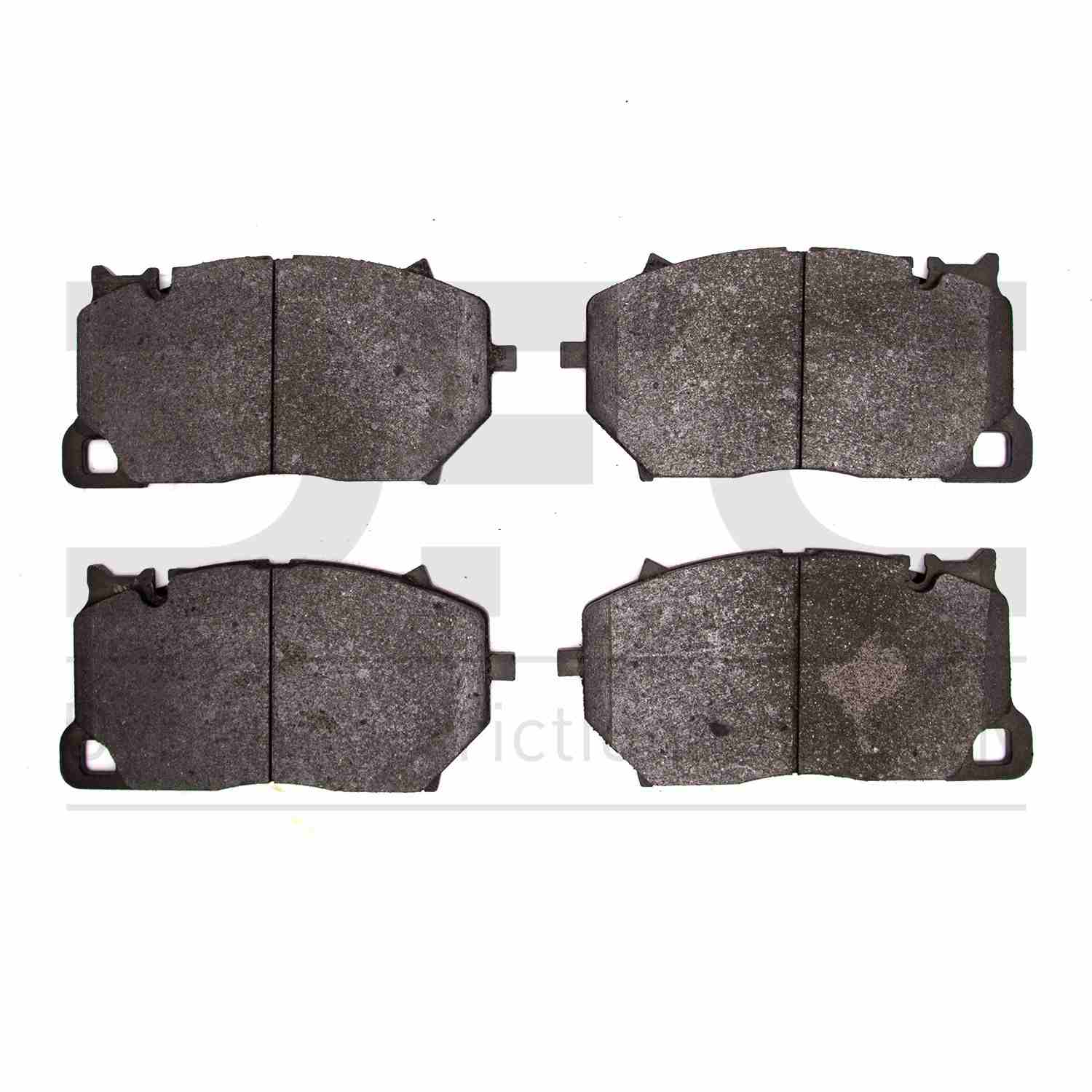 Dynamic Friction Company Disc Brake Pad Set  top view frsport 1551-1899-00