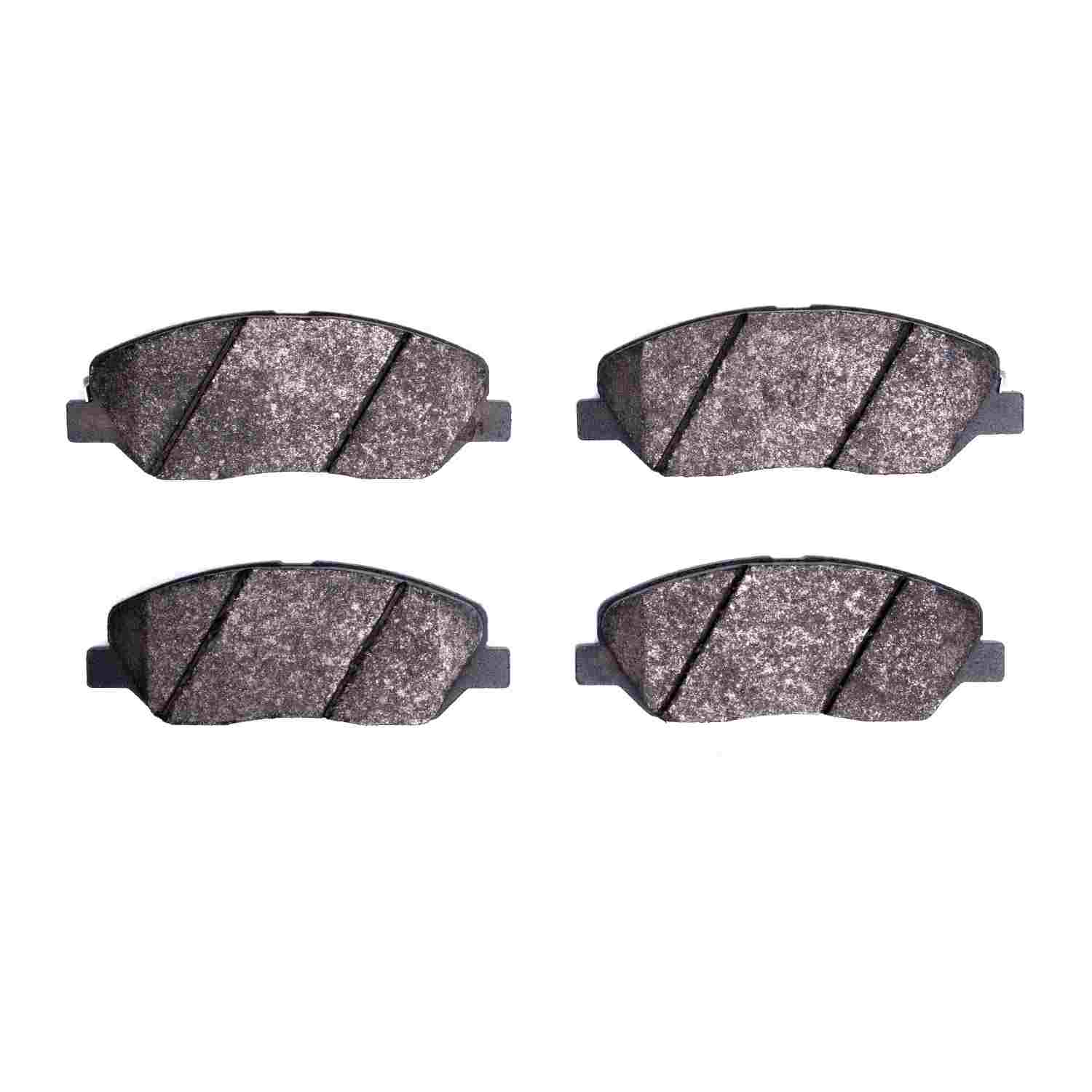 Dynamic Friction Company Disc Brake Pad Set  top view frsport 1551-1917-00