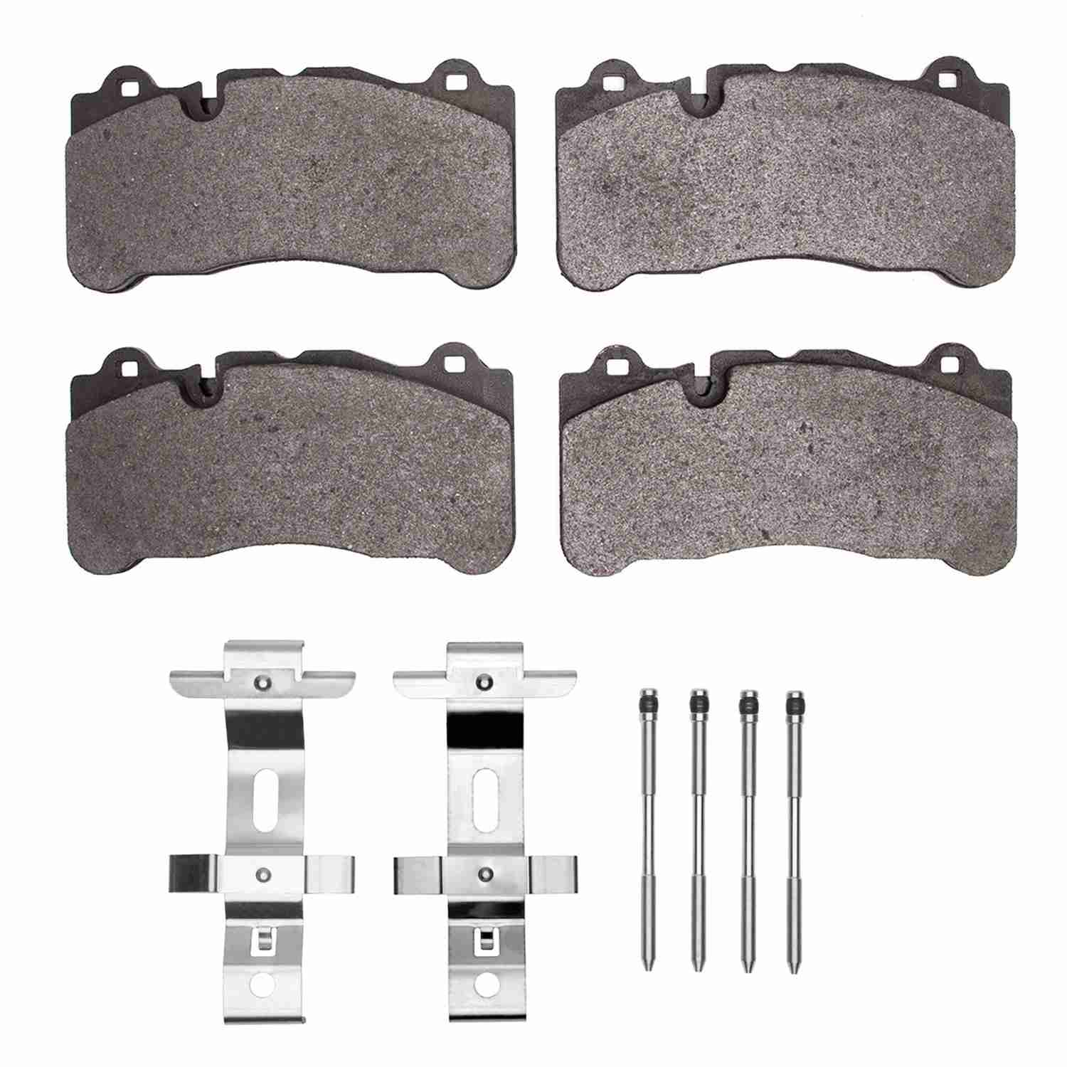 Dynamic Friction Company Disc Brake Pad Set  top view frsport 1551-1944-01