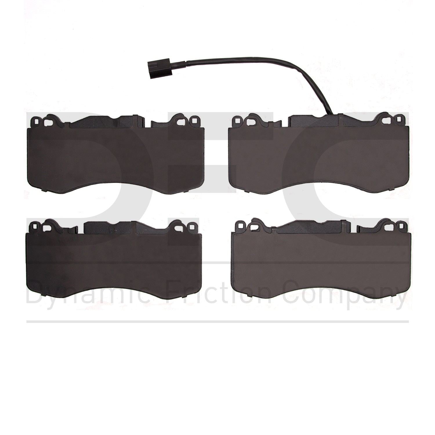 dynamic friction company disc brake pad set  frsport 1551-1990-00