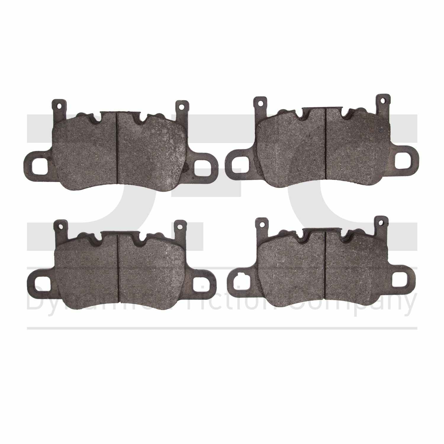 Dynamic Friction Company Disc Brake Pad Set  top view frsport 1551-2046-00