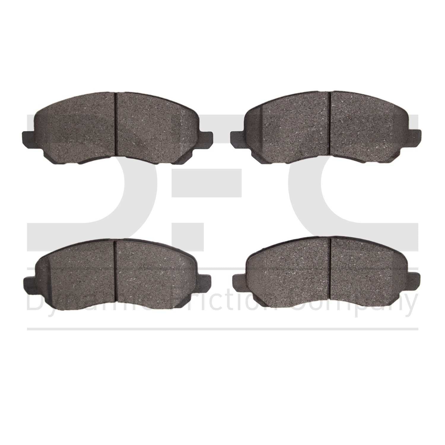 dynamic friction company disc brake pad set  frsport 1551-2057-00