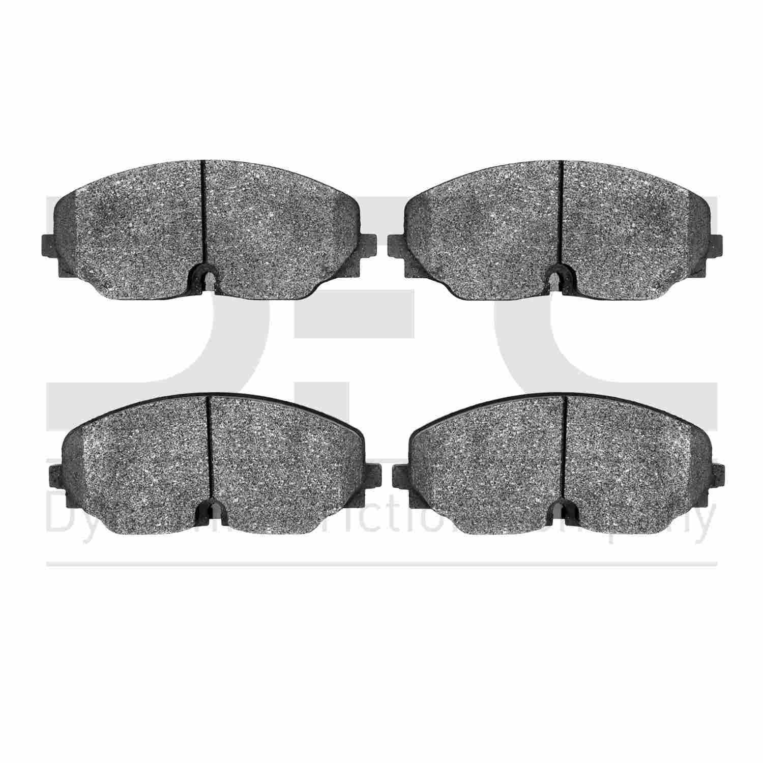 dynamic friction company disc brake pad set  frsport 1551-2074-00