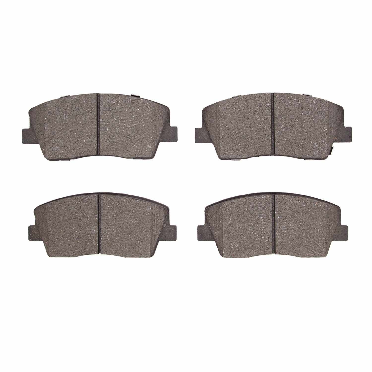 Dynamic Friction Company Disc Brake Pad Set  top view frsport 1551-2117-00